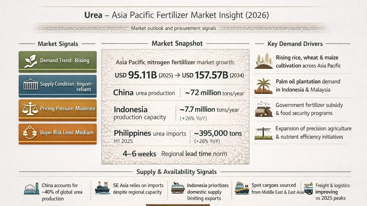 Urea Fertilizer Market Insight for Asia Pacific (2026)