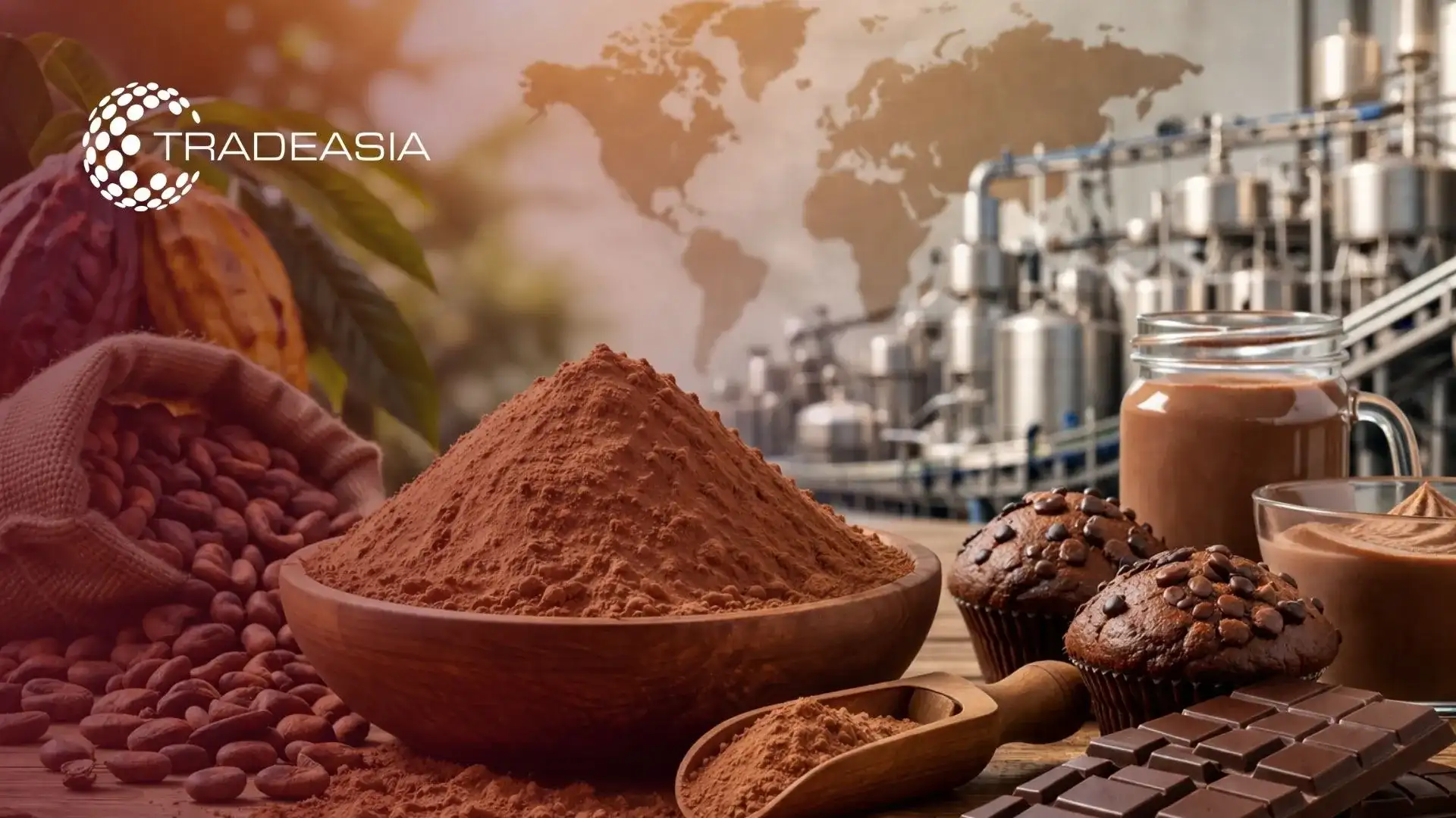 ¿Qué deben saber los compradores sobre las aplicaciones de cacao en polvo marrón claro alcalinizado?