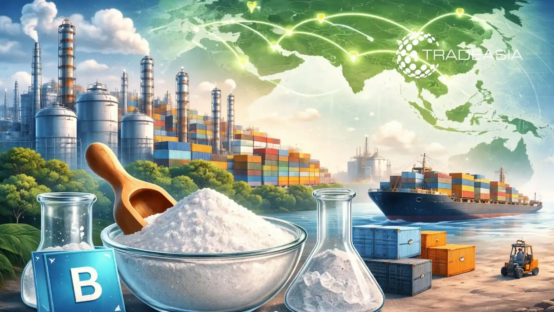 ¿Cómo moldeará la cadena de suministro de ácido bórico de Asia los mercados mundiales de aquí a 2026?
