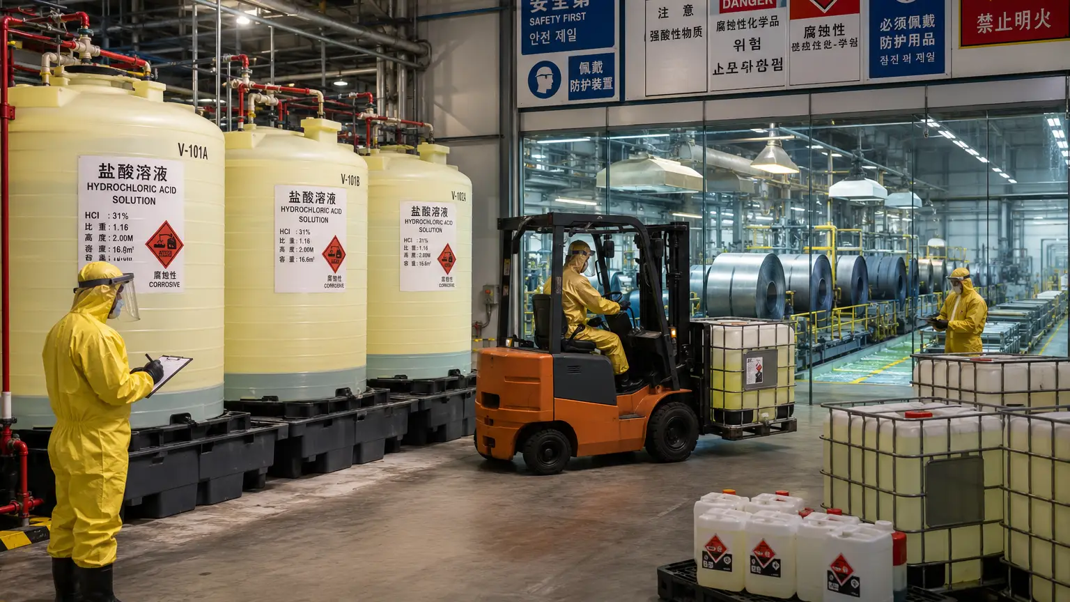 ¿Quién compra ácido clorhídrico en Asia? Segmentos de compradores y demanda del mercado en 2026