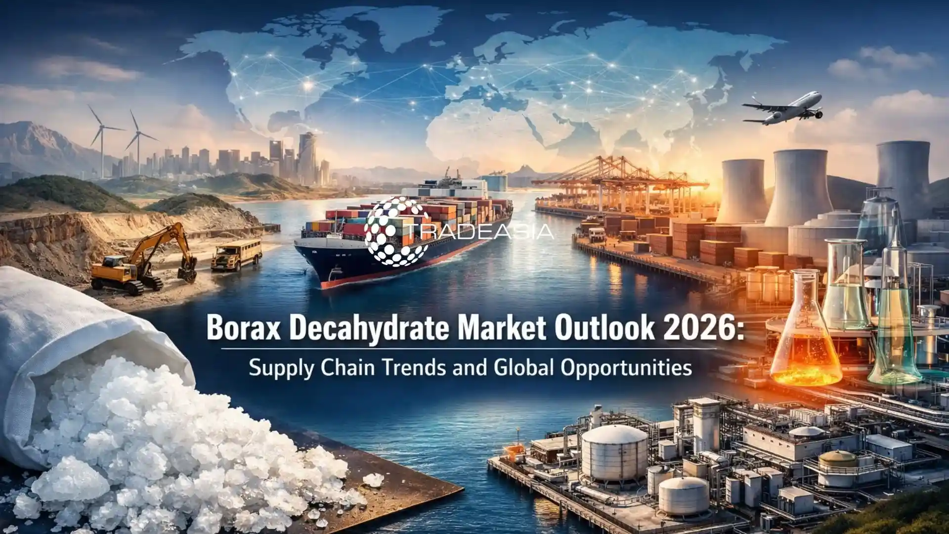 El mercado mundial de decahidratos de bórax hasta 2026: cambios en la cadena de suministro y tendencias de la industria