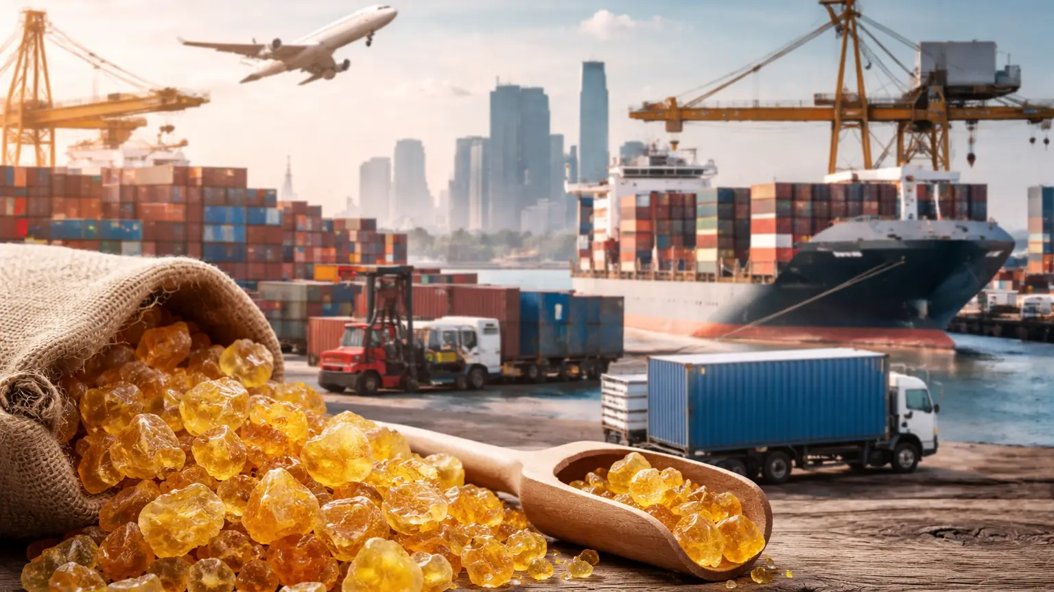 Principales mercados de compra de colofonia de goma de mascar en 2026: información para compradores globales