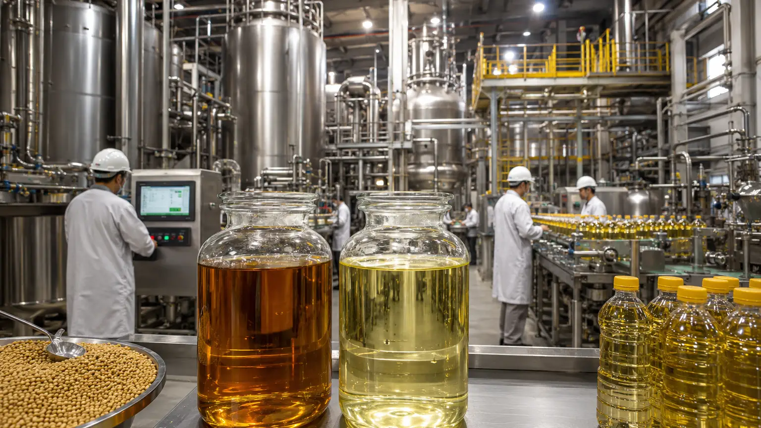 Refined vs. Crude Soybean Oil: What Asian Buyers Need to Know