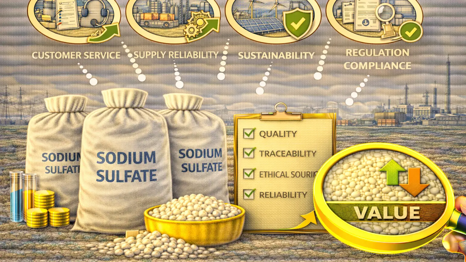 What Buyers Really Want from Sodium Sulfate Suppliers