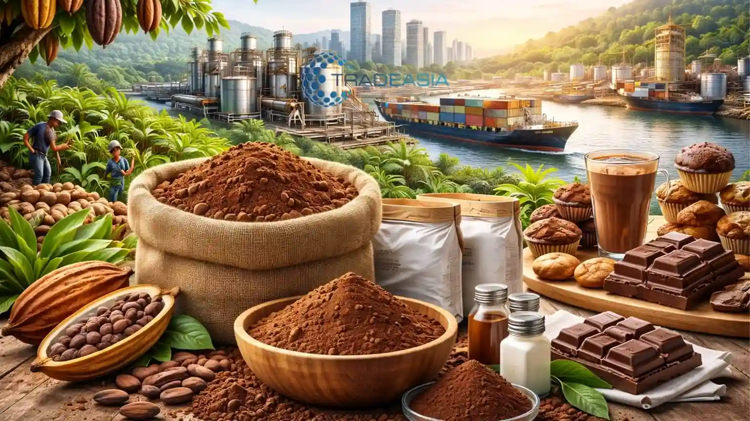 Cocoa Powder Supply Chain in Asia: Market Trends and Sourcing Strategy