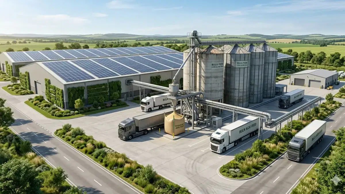 Cómo la logística verde está transformando la distribución de harina de gluten de maíz en 2026