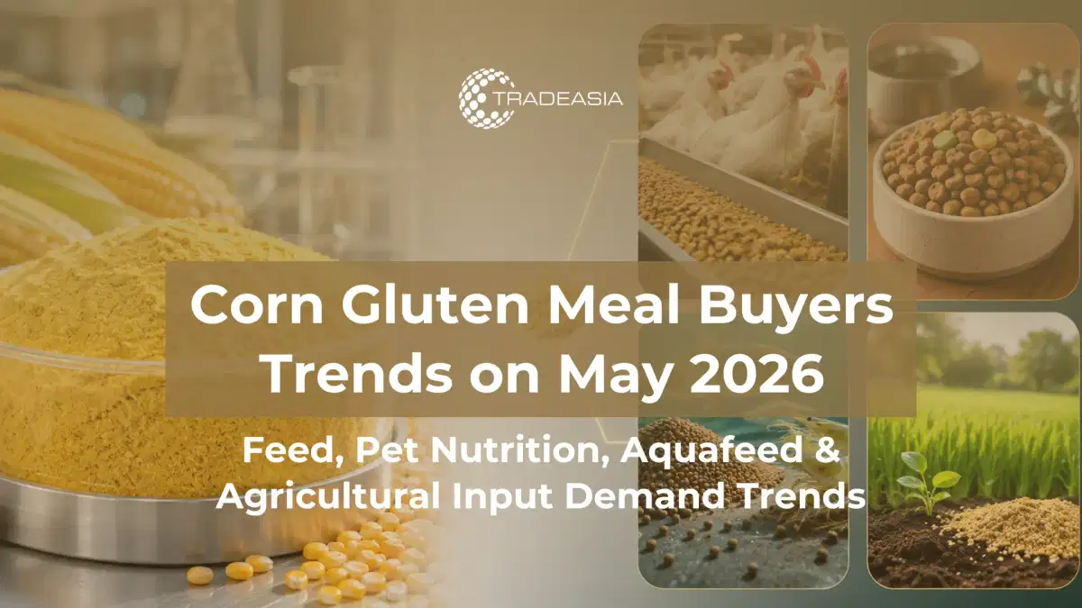 ¿Quién compra harina de gluten de maíz en mayo de 2026? Tendencias en piensos y mascotas